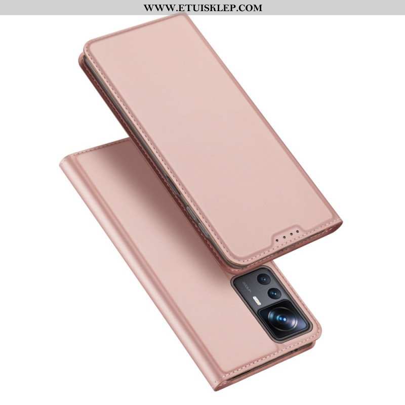 Etui Na Telefon do Xiaomi 12T / 12T Pro Etui Folio Seria Skin-pro Dux Ducis